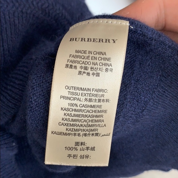 Burberry Cashmere Sweater - Picture 5 of 6